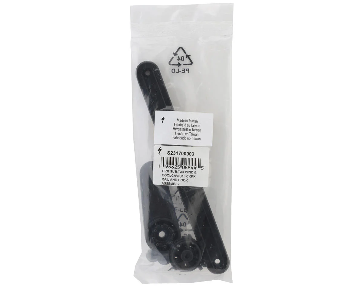 Specialized KlickFix Rail and Hook Assembly (Black) (1) (For Tailwind & Coolcave Pannier) - view 2